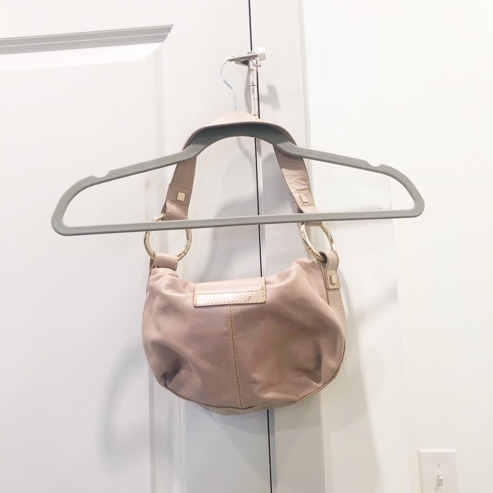 Ted Baker Neon Buckle Leather Shoulder Purse - Picture 3 of 4